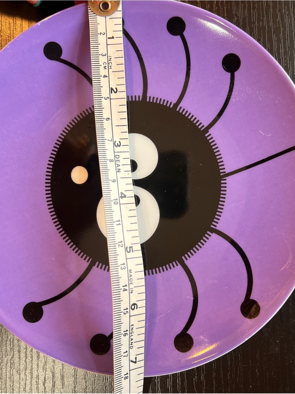Amazing Purple Spider Plate - Picture 3 of 3